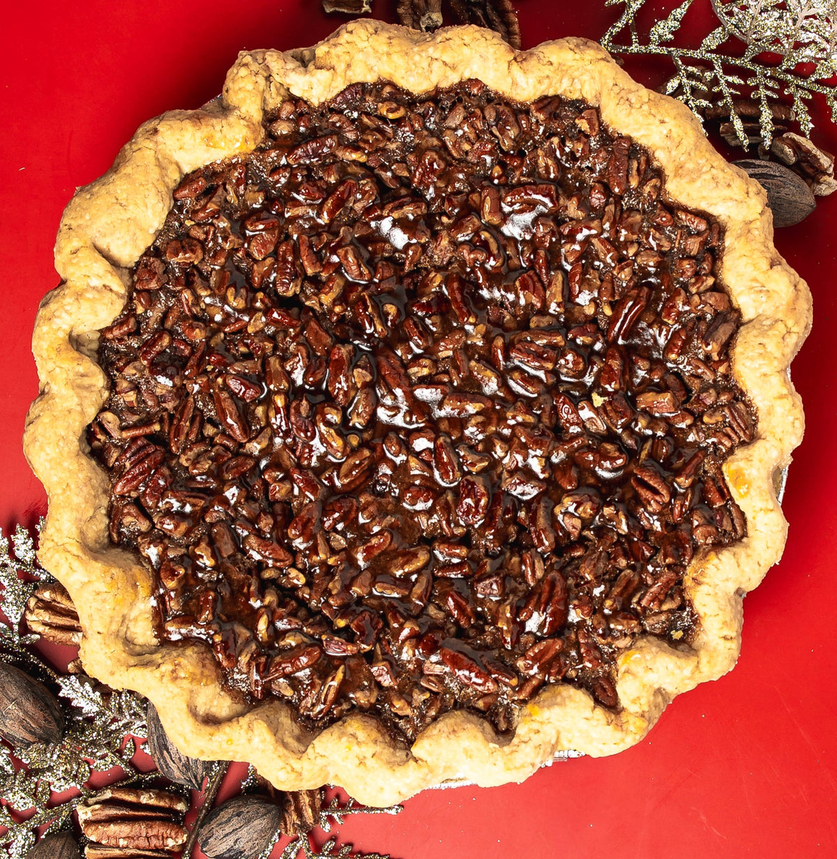 Whiskey Pecan Pie