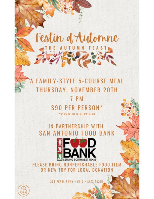 Autumn Feast at The Pearl