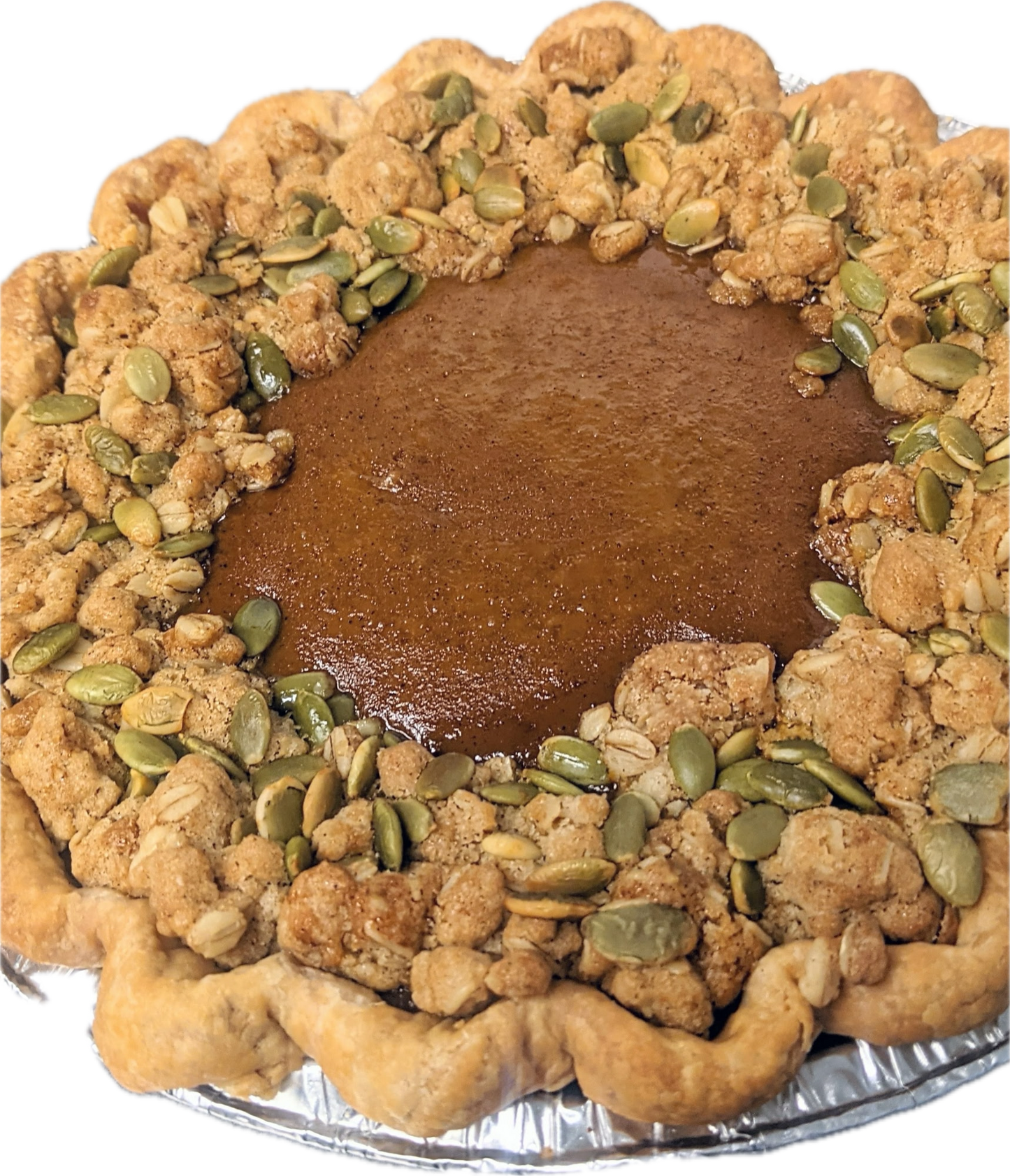 Pumpkin Streusel Pie