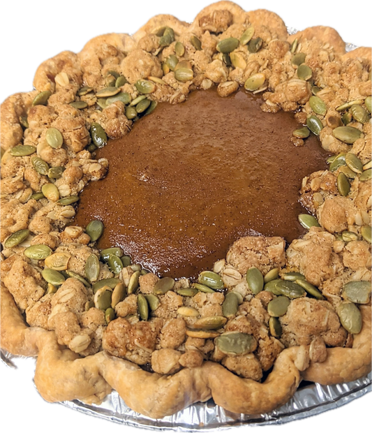Pumpkin Streusel Pie
