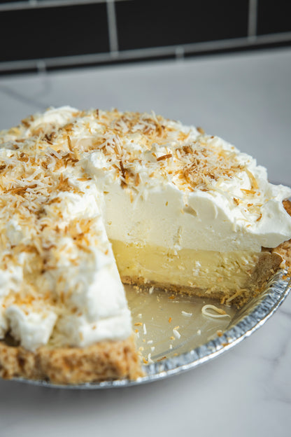 Toasted Coconut Cream Pie