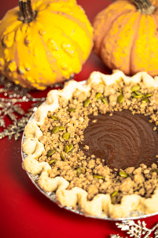 Roasted Pumpkin Struesel Pie
