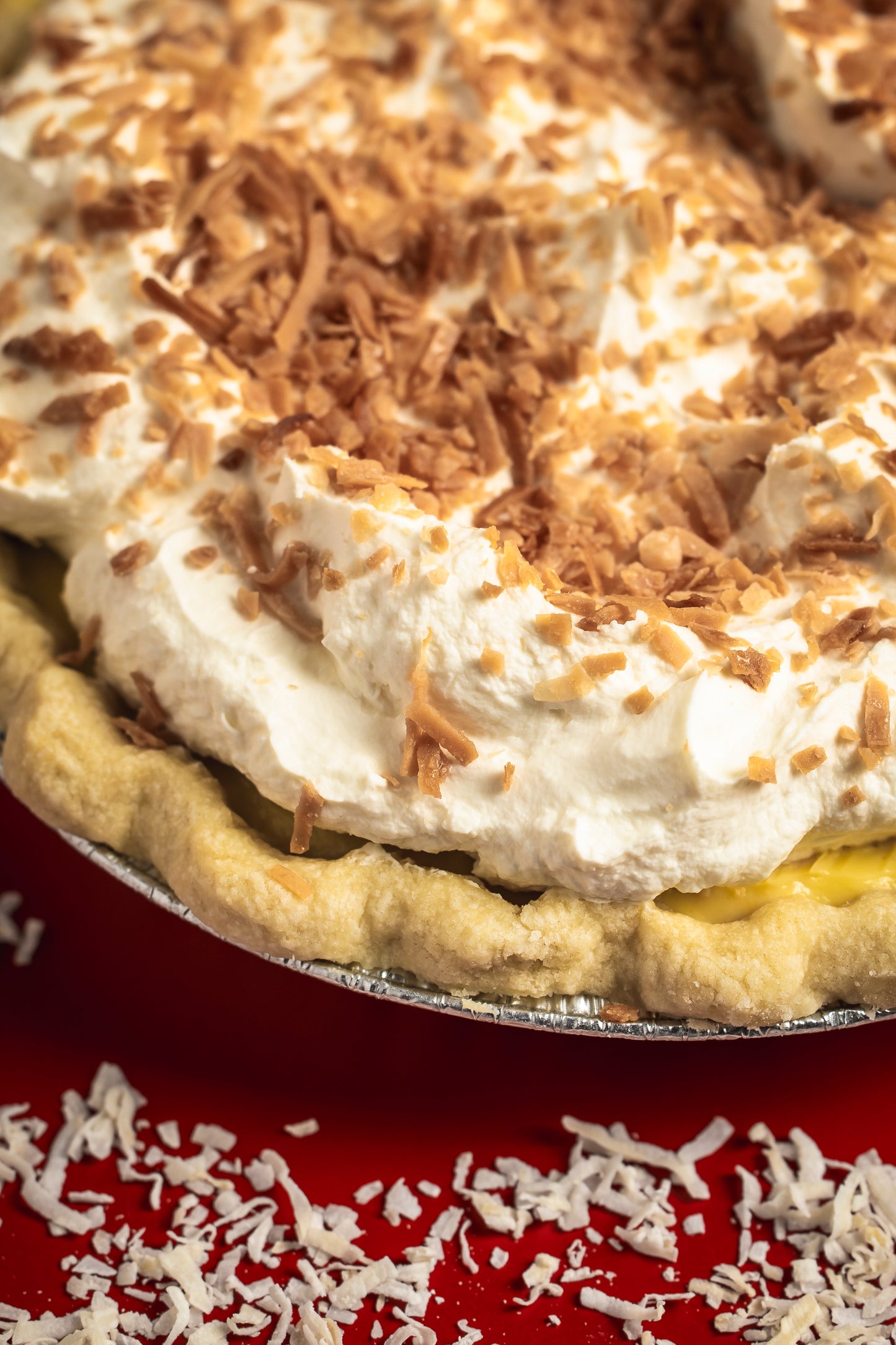 Toasted Coconut Cream Pie