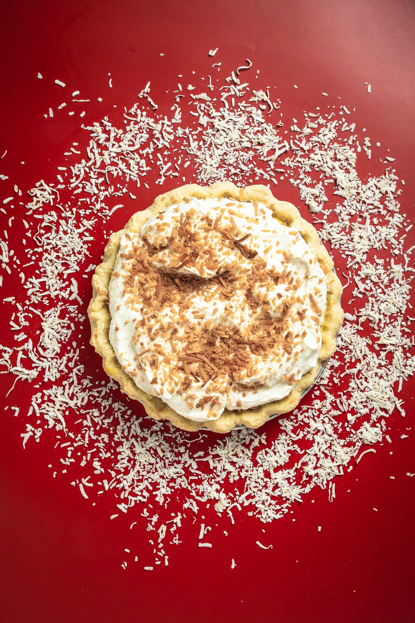 Toasted Coconut Cream Pie
