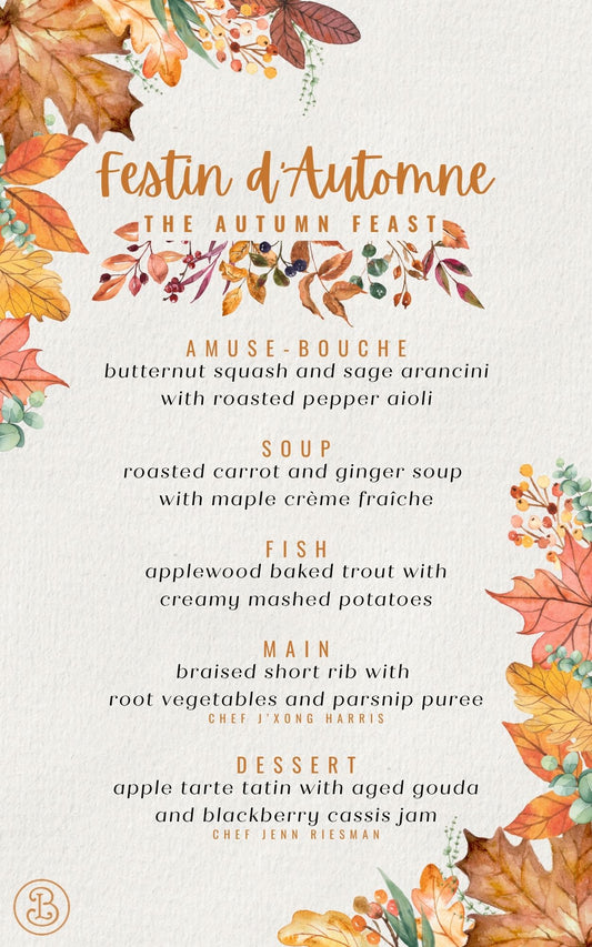 Autumn Feast at The Pearl