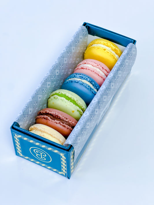 Box of Six Parisian Macarons